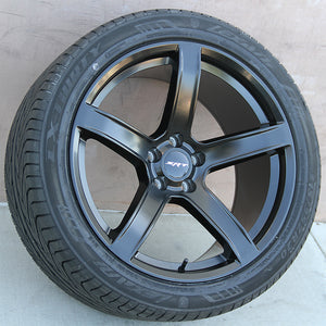 Dodge Wheels V1185 20x9.5/20x11 5x115 Matte Black fit Charger Challenger SRT Hellcat Style