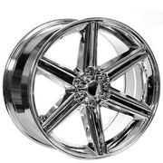 Chevy Wheels C1129 24x10 6x139.7 Chrome fit Silverado Suburban Tahoe Iroc Style