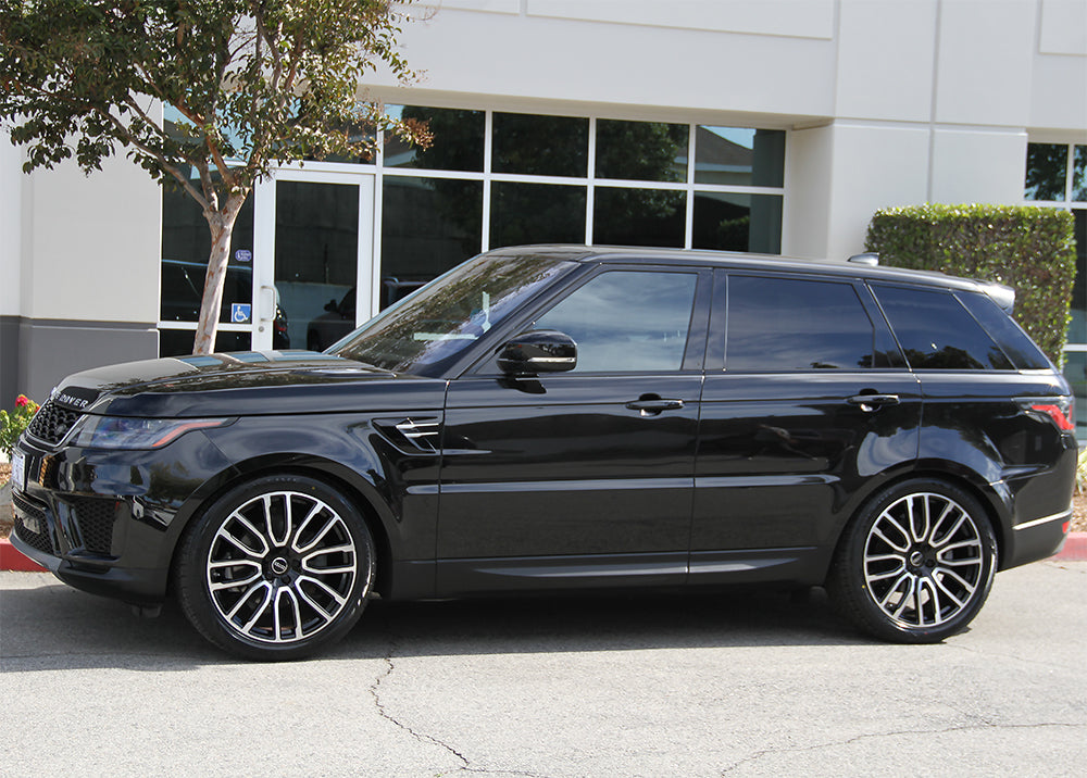 Land Rover Wheels L005 22x9.5 5x120 Black Machined fit Range Rover Spo ...