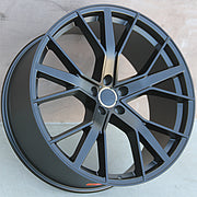 Audi Wheels 1332 22x9.5 5x130 Matte Black fit Q7 VW Touareg