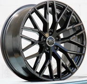 Audi Wheels 1349 22x9.5 5x112 Black fit A5 S5 A6 S6 A7 A8 Q3 Q5 SQ5 Q7 Q8