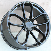 Porsche Wheels 2212 22x9.5 5x130 Gloss Black fit Cayenne S GTS Turbo