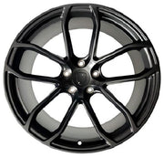 Porsche Wheels 2212 22x9.5/22x11 5x130 Matte Black fit Cayenne S GTS Turbo