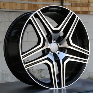 Mercedes Benz Wheels 5346 21x10 5x112 Black Machined fit ML GL Class 320 350 450 500 550