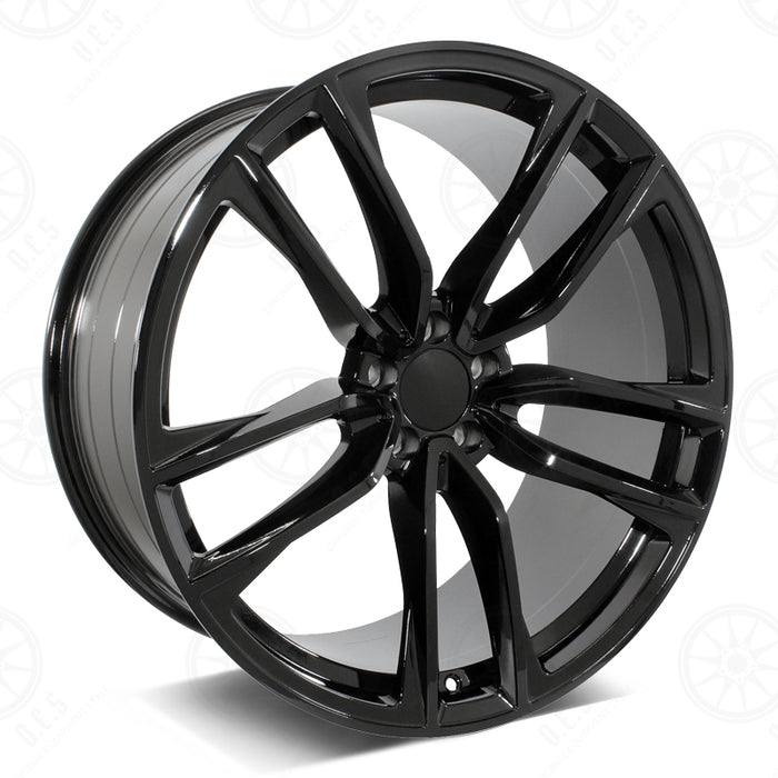 Mercedes Benz Wheels 5461 20x8.5/20x9.5 5x112 Gloss Black fit E CL CLK SLK S SL Class 300 350 400 450 550