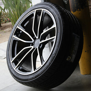 Mercedes Benz Wheels 5461 22x9/22x10 5x112 Black Machined fit S CL Class 350 400 450 500 550 580