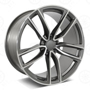Mercedes Benz Wheels 5461 20x8.5/20x9.5 5x112 Gunmetal Machined fit E CL CLK SLK S SL Class 300 350 400 450 550