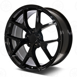 Mercedes Benz Wheels 5626 19x8/19x9 5x112 Gloss Black fit A Class B Class C Class 180 200 220 300 400