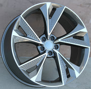 Audi Wheels 5671 18x8 5x112 Gunmetal Machined fit A3 S3 A4 S4 A6