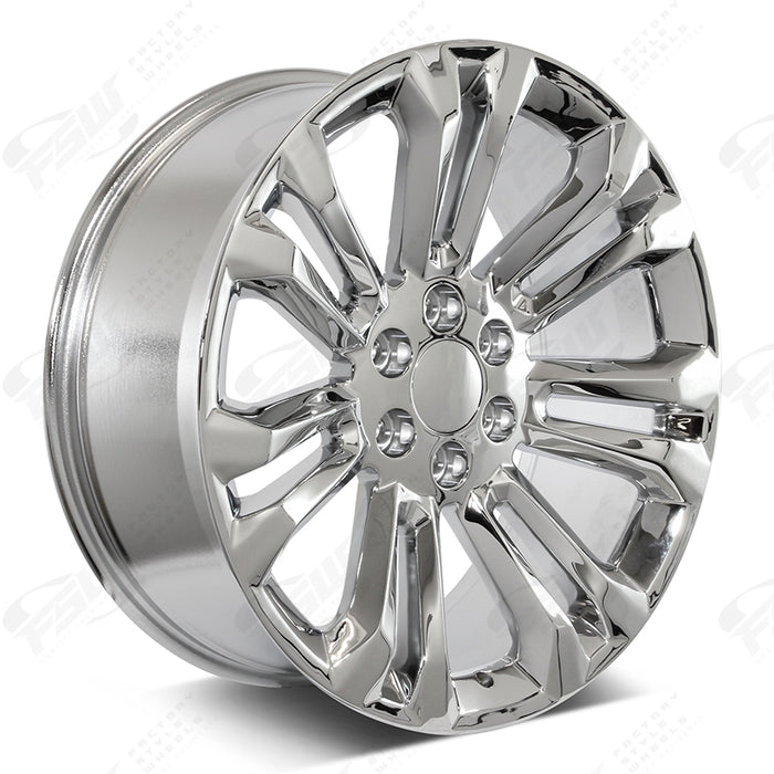 Chevy Wheels RP08 26x10 6x139.7 Chrome fit Silverado Tahoe Suburban