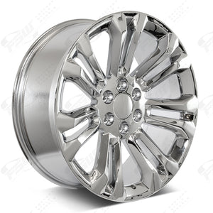 GMC Wheels RP08 24x10 6x139.7 Chrome fit Sierra 1500 Yukon