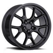 Dodge Wheels F661 20x9.0/20x10 5x115 Gloss Black fit Charger SRT Challenger Demo Style