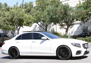 Mercedes Benz Wheels Si02 20x9.0/20x10 5x112 Matte Black fit E CL CLK SLK S SL Class 300 350 450 550