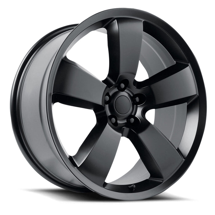Chrysler Wheels V1150 20x9 5x115 Matte Black fit 300 300C SRT Style