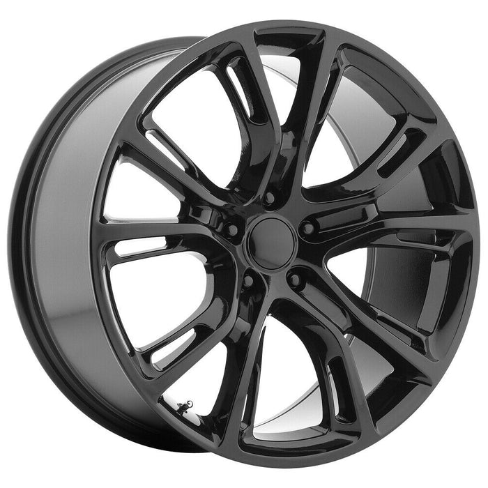 Dodge Wheels V1171 22x9 5x127 Gloss Black fit Durango SRT Style