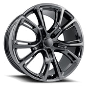 Chrysler Wheels V1171 22x9 5X127 PVD Dark Chrome fit Town & Country Pacifica SRT Style