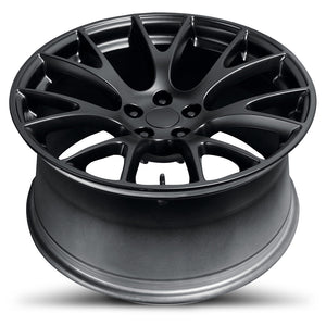 Jeep Wheels V1180 20x9.5 5x127 Matte Black fit Grand Cherokee Wrangler Hellcat Style