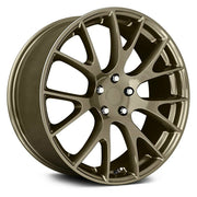Chrysler Wheels V1180 22x9.5/22x11 5x115 Gloss Bronze fit 300 300C Hellcat Style