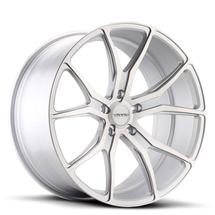 Varro Wheels VD01 Matte Silver Brushed Face