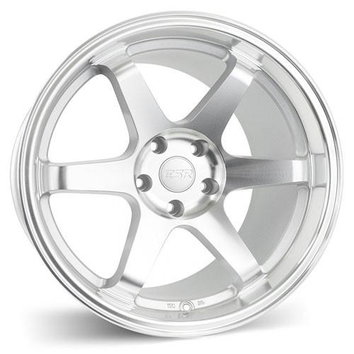 ESR Wheels SR07 Silver Machine Face and Lip