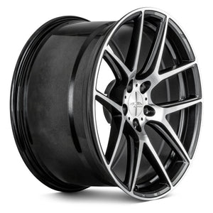 Ace Alloy Wheels AFF02 Mica Grey Machined Face