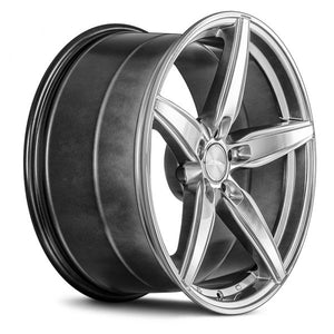 Ace Alloy Wheels Couture Hyper Silver Machined Face