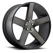 Dub Wheels Baller Black Machined Dark Tint