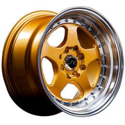 JNC Wheels JNC010 Gold Machined Lip