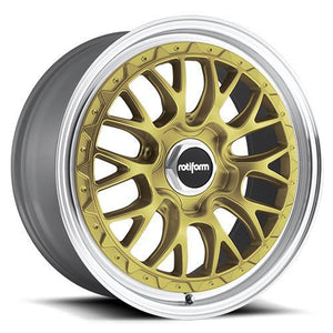 Rotiform Wheels LSR Gold Machined