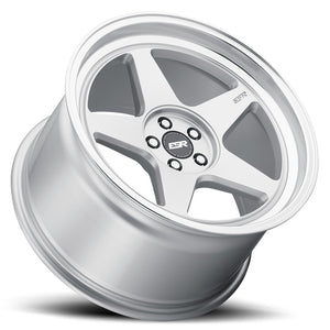 ESR Wheels CR5 Hyper Silver Machine Lip