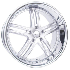 XIX Wheels X15 Silver Machined Stainless Steel Lip