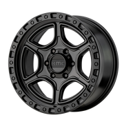 KMC Wheels KM539 Portal Satin Black