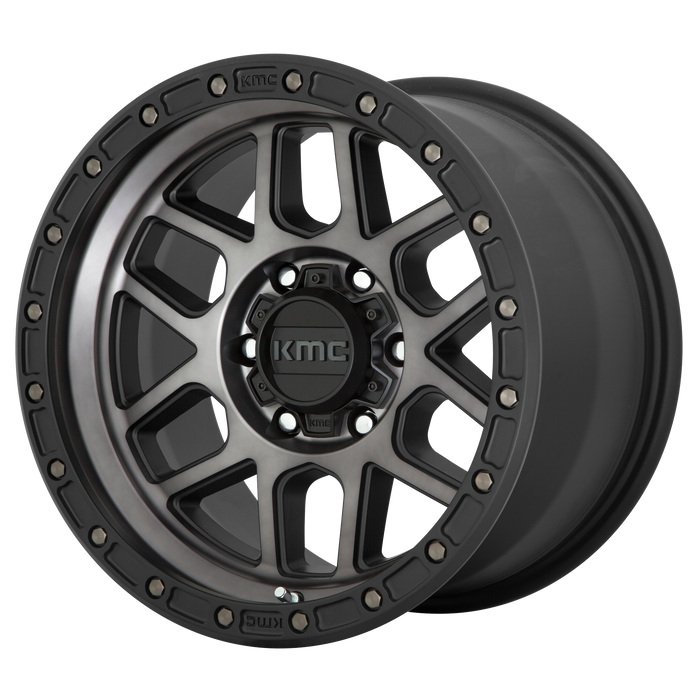 KMC Wheels KM544 Mesa Satin Black With Gray Tint