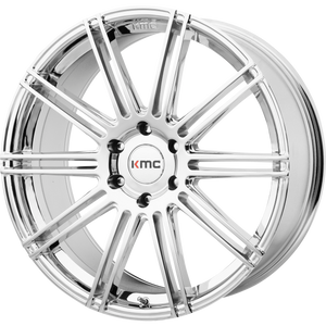 KMC Wheels KM707 Channel Chrome