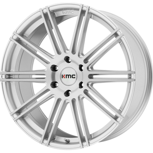 KMC Wheels KM707 Channel Brushed Silver