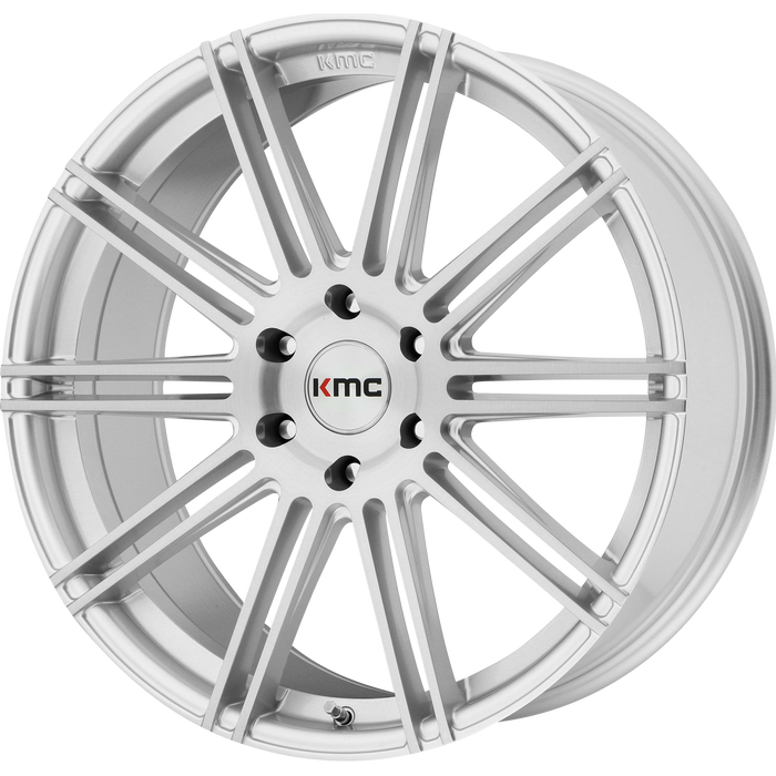 KMC Wheels KM707 Channel Brushed Silver