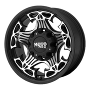 Moto Metal Wheels MO909 Skull Gloss Black With Machined Face