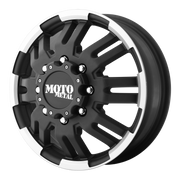 Moto Metal Wheels MO963 Matte Black Machined - Front