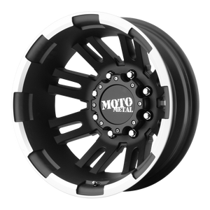 Moto Metal Wheels MO963 Matte Black Machined - Rear