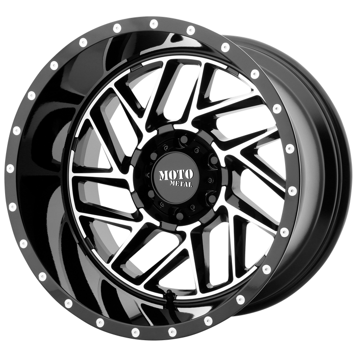 Moto Metal Wheels MO985 Breakout Gloss Black Machined