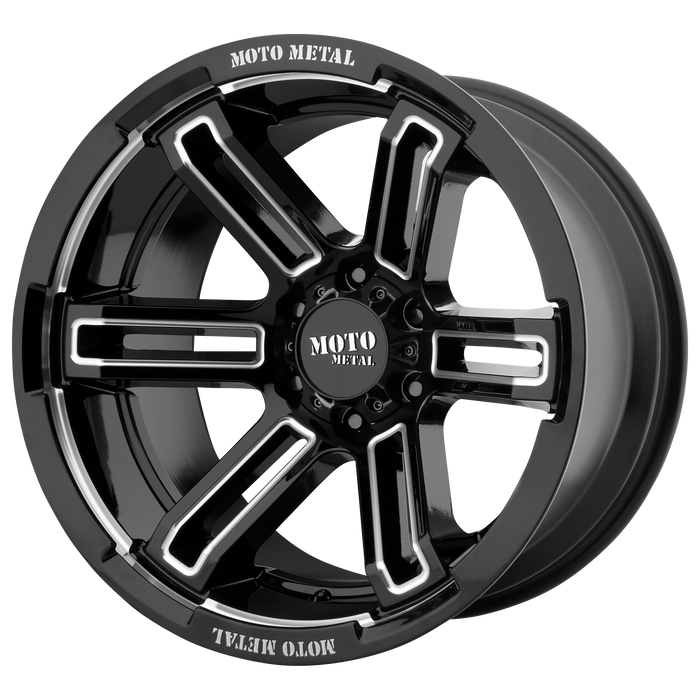 Moto Metal Wheels MO991 Rukus Gloss Black Milled