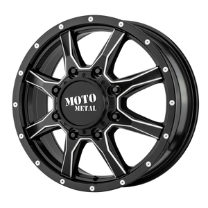 Moto Metal Wheels MO995 Satin Black Milled - Front