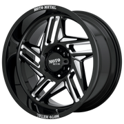 Moto Metal Wheels MO996 Ripsaw Gloss Black Milled