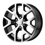 OE Creations Wheels PR169 Gloss Black With Machined Spokes