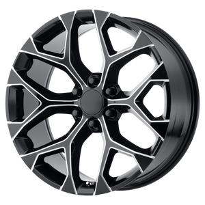OE Creations Wheels PR176 Gloss Black Milled