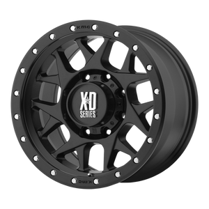 XD Wheels XD127 Bully Satin Black With Reinforcing Ring