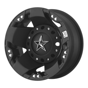 XD Wheels XD775 Rockstar Matte Black - Rear