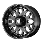 XD Wheels XD808 Menace Gloss Black With Milled Accents