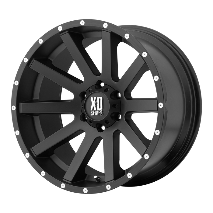 XD Wheels XD818 Heist Satin Black