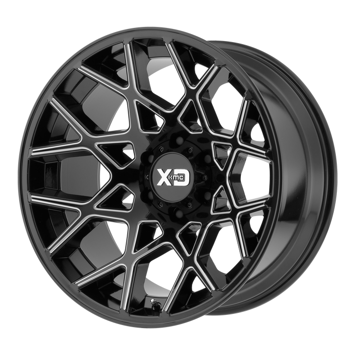 XD Wheels XD831 Chopstix Gloss Black Milled